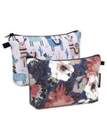 WANDF Small Makeup Bag for Purse, Small Cosmetic Bag for Women