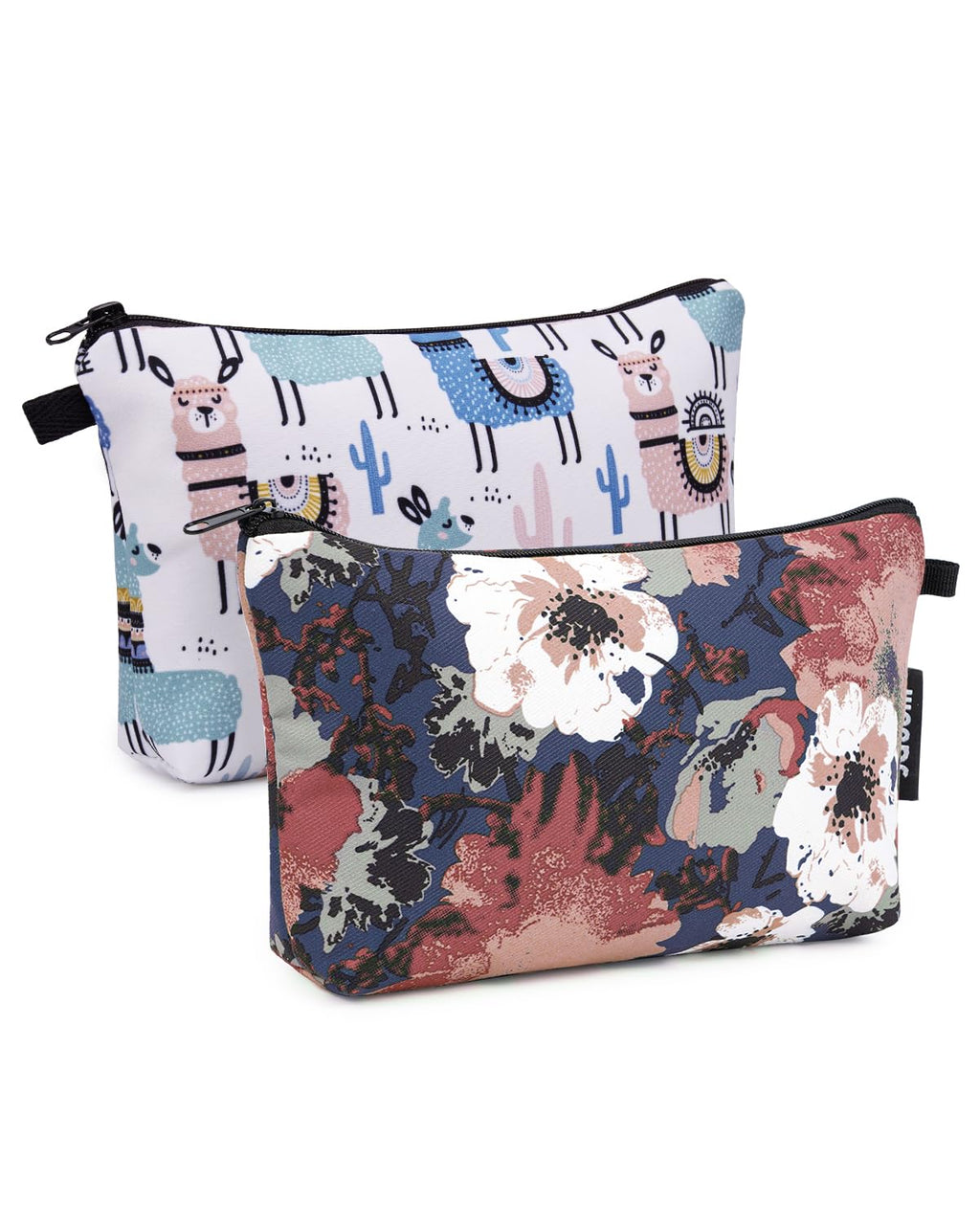 WANDF Small Makeup Bag for Purse, Small Cosmetic Bag for Women