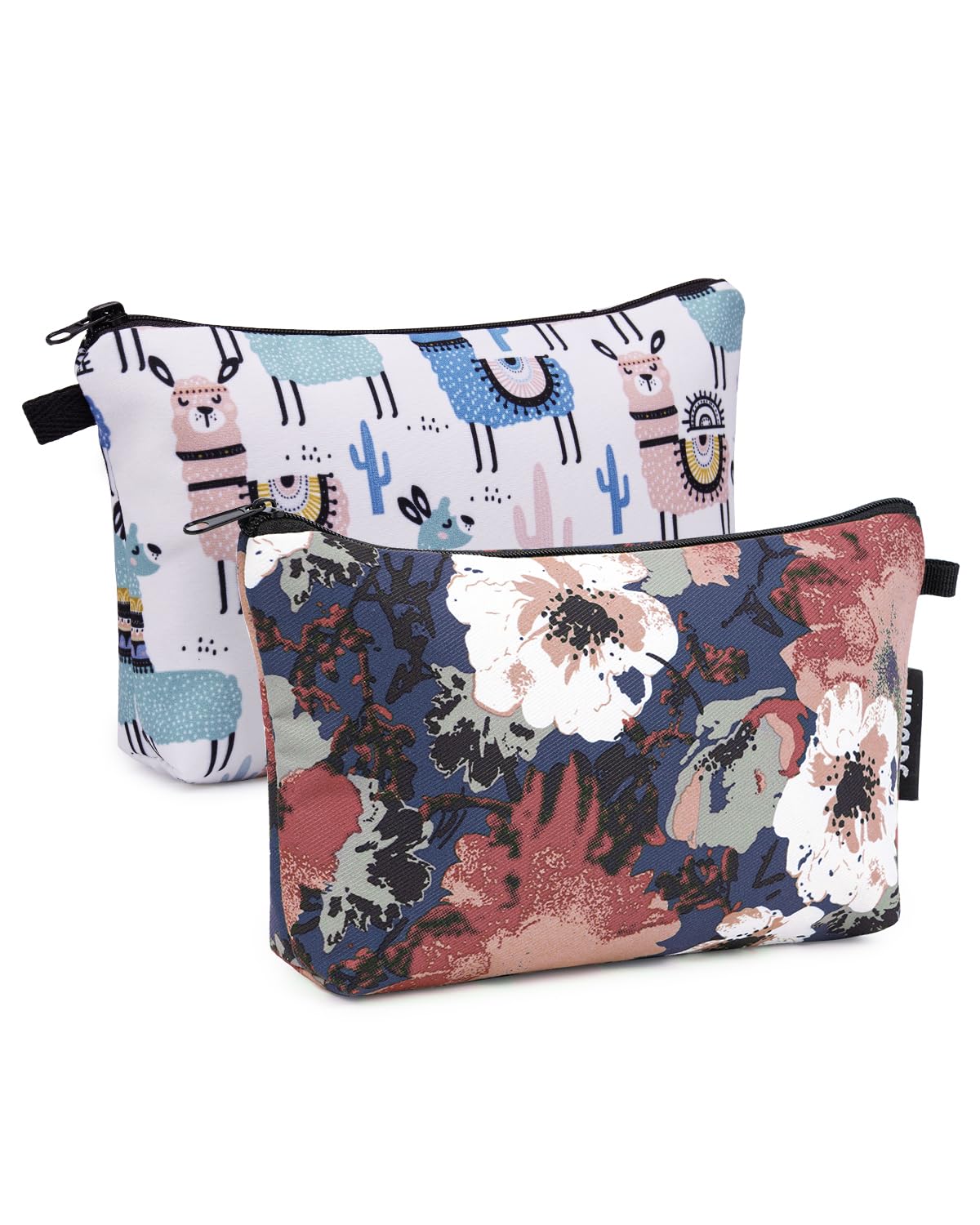 WANDF Small Makeup Bag for Purse, Small Cosmetic Bag for Women