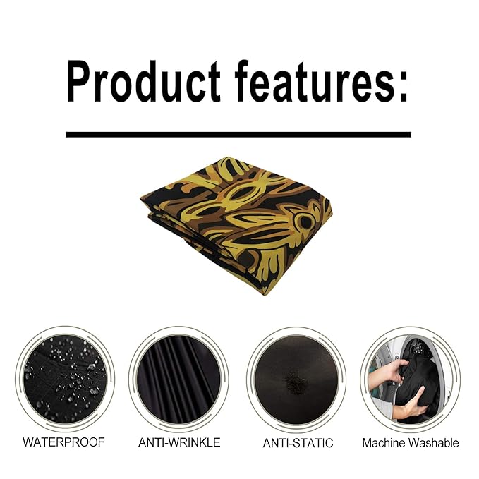 Pelocapa Barber Cape for Men Hair Cutting Salon Cape with Snap Closures Waterproof Professional Large Barber Hairdresser Cape- 63”× 56”(Gold Leader)