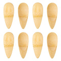 HJZHII 8 Pcs Deodorant Cream Applicators, Portable Face Applicator Bamboo Face Mask Spatula Multi-functional Beauty Spa Mini Spoon Makeup Beauty Tools Set for Deodorant Cream Cosmetic Mask Mud Clay