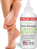 Dr. Entre's 16oz Callus Remover Gel: Extra Strength Value Size, Callus Remover for Feet, Pedicure Tools Supplies, Dead Skin Remover, Foot Care