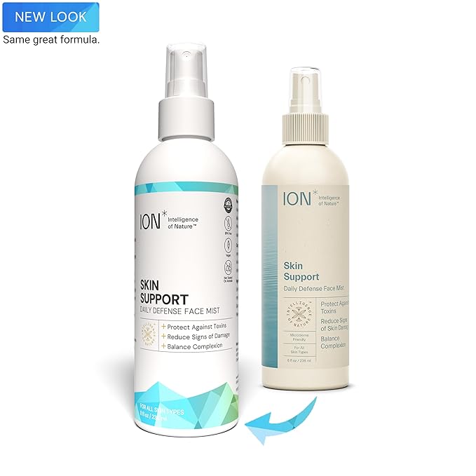 ION* Intelligence of Nature Skin Support Face Mist, 8 Fl Oz (Pack of 1)