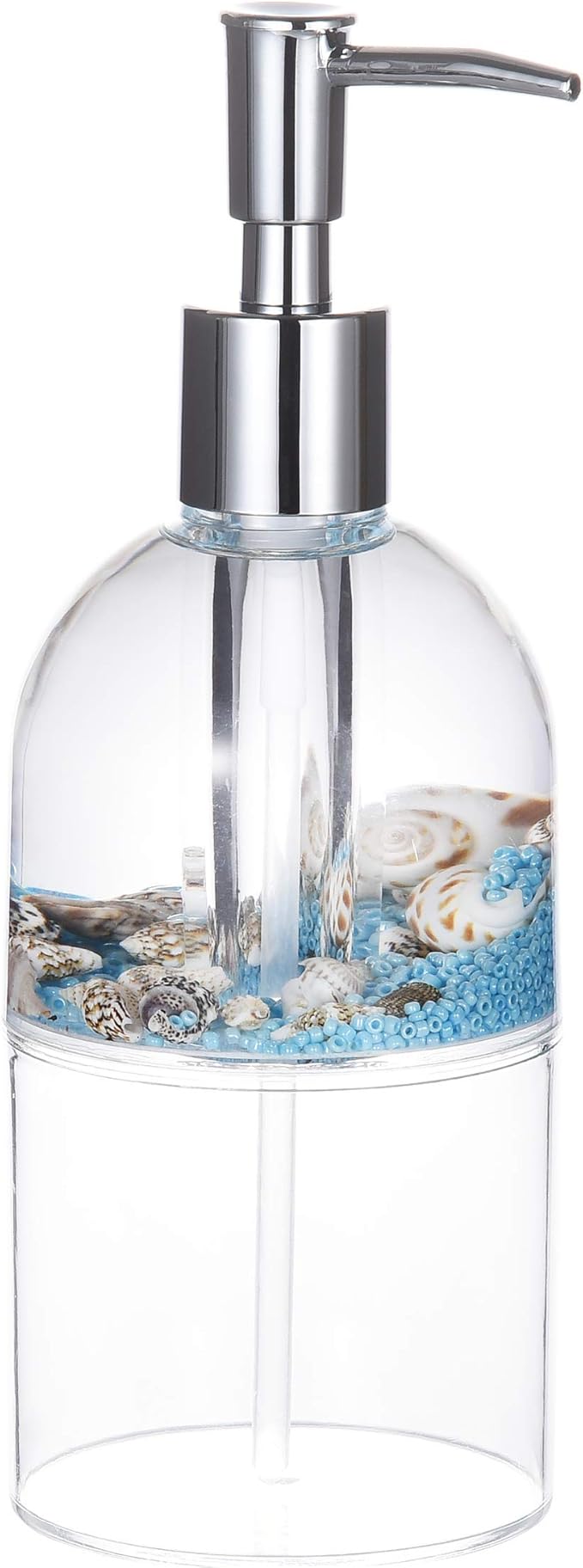 Locco Decor 5 Piece Acrylic Liquid 3D Floating Motion Bathroom Vanity Accessory Set Duck