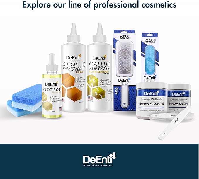 DeEnti Metal Foot File, Professional Grade Stainless Steel, Salon Quality Callus Remover, Lightweight Foot Scrubber, Home Manicure and Pedicure Tools