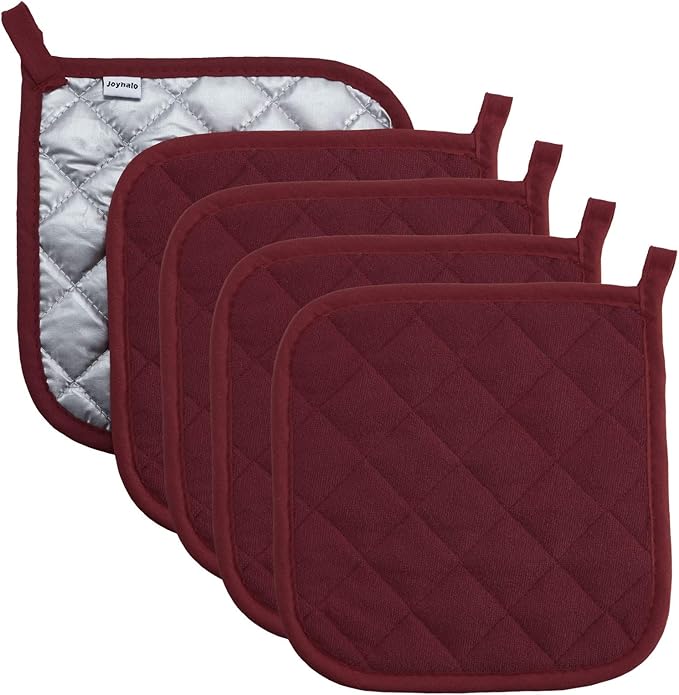 Joyhalo 5 Pack Pot Holders for Kitchen Clearance