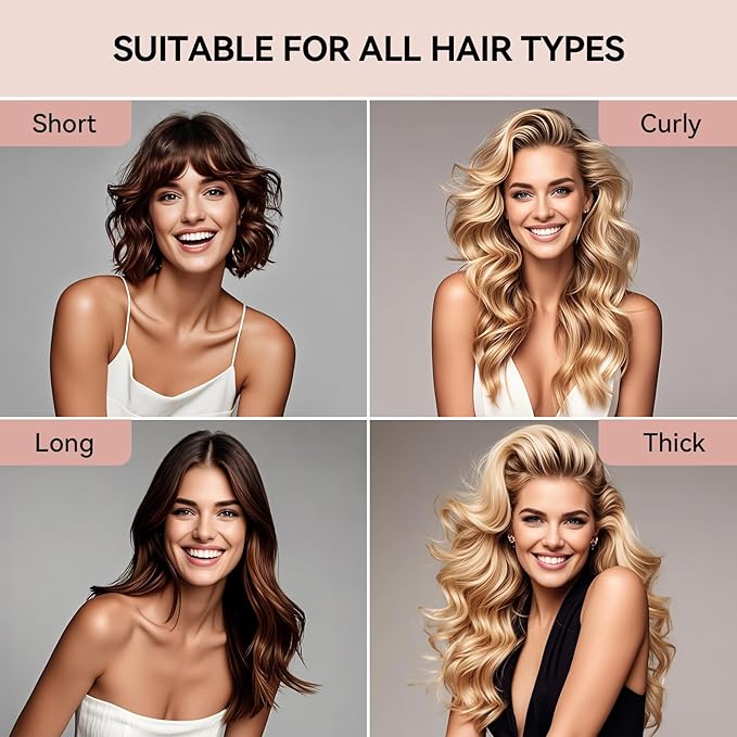 Togayu Heatless Curls Overnight Hair Care Set - Jumbo Velvet Hair Curlers