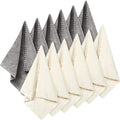 Syhood 12 Pieces Face Wash Cloth 12 x 12 in Makeup Remover Cloths Towel Coral Velvet Facial Microfiber Soft Fast Drying Facial Cleansing Towel for Face(Beige, Gray)