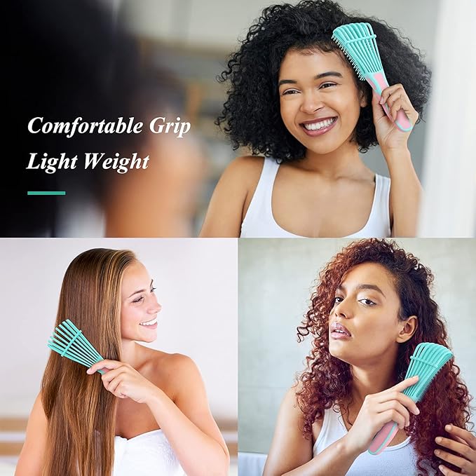 URTHEONE Detangling Brush for Black Natural Hair, 3A-4C Curly Afro Brush