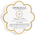 Spongellé Freesia Pear Daisy Spongette Bath Sponge | Built-in Body Wash & Body Scrubber, Shower Loofah Sponge for Women, Travel Essentials | 7+ uses