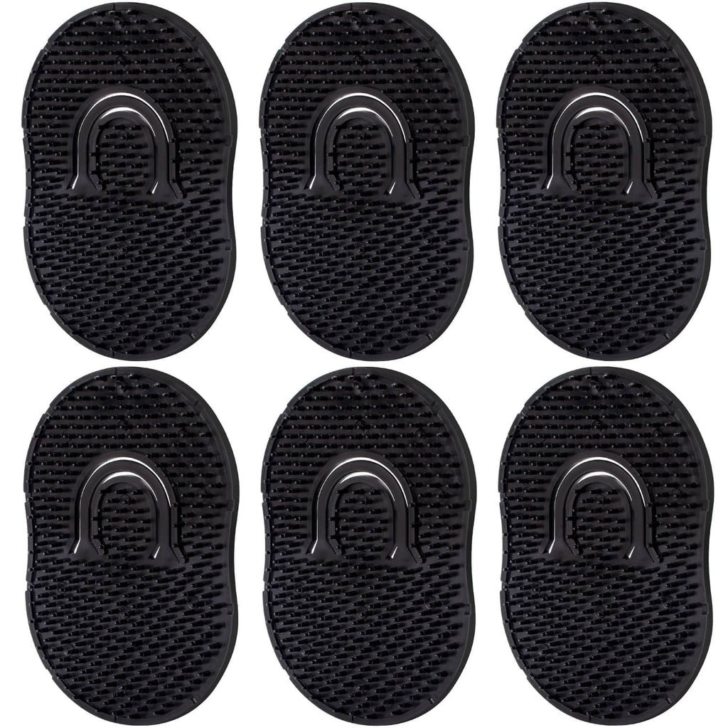 Portable Grooming Set: Plastic Massage Combs, Beard Brush, Scalp Shampoo Brush, and Pet Grooming Brushes for Home and Travel (6 Pack)
