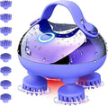 Viuyougor Scalp Massager Electric, Portable Scalp Massager Tool, Waterproof Head Massage Stress Relax, Hair Massagers with 3 Speed Modes & 8 Massage Claws
