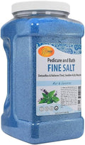 SPA REDI - Detox Foot Soak Pedicure and Bath Fine Salt, Mint and Eucalyptus, 128 Oz - Made with Dead Sea Salts, Argan Oil, Coconut Oil, and Essential Oil - Hydrates, Softens & Moisturizes Pkg May Vary