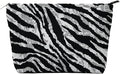 itgowisa Zebra Makeup Bag for Women,Travel Makeup Pouch Purse Organizer