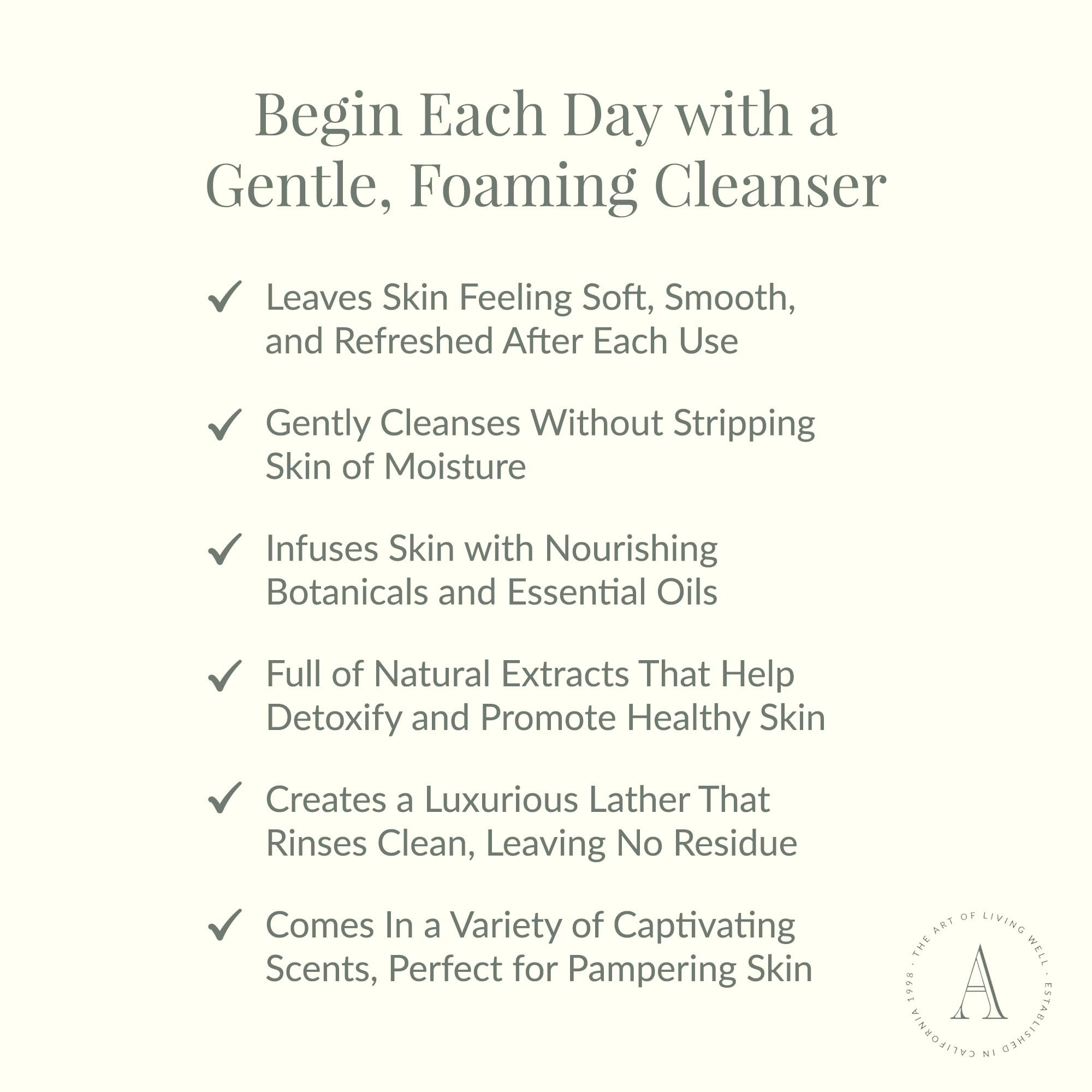 Archipelago Botanicals Morning Mint Body Wash, Moisturizing Body Wash for Dry and Sensitive Skin, Invigorating Shower Gel, Free from Parabens, Phthalates and GMOs (33 oz)