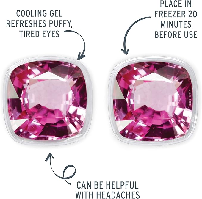 Genuine Fred Chill Out Eye Pads, Gemstones