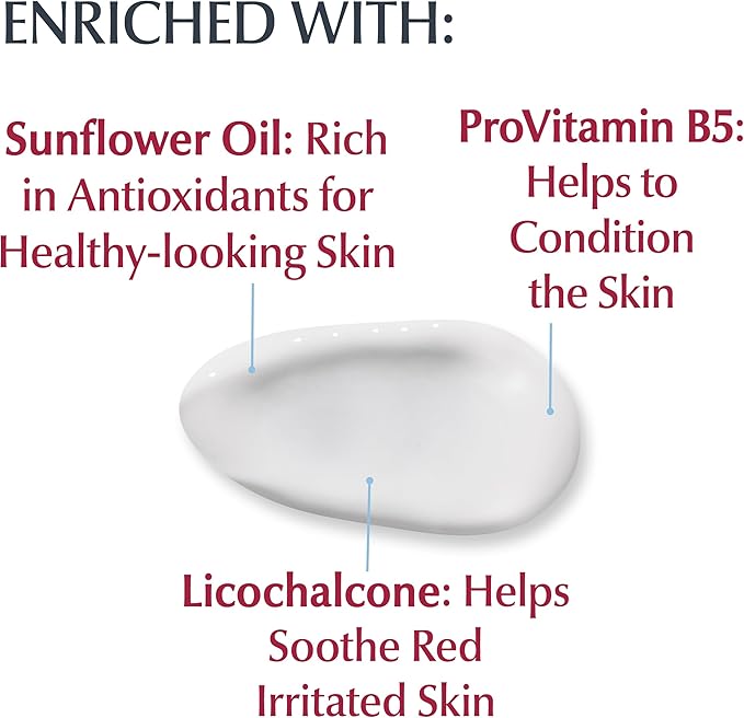 Eucerin Daily Hydration Broad Spectrum SPF 30 Sunscreen Body Cream for Dry Skin, Fragrance Free Sunscreen Moisturizer, 8 Oz Tube