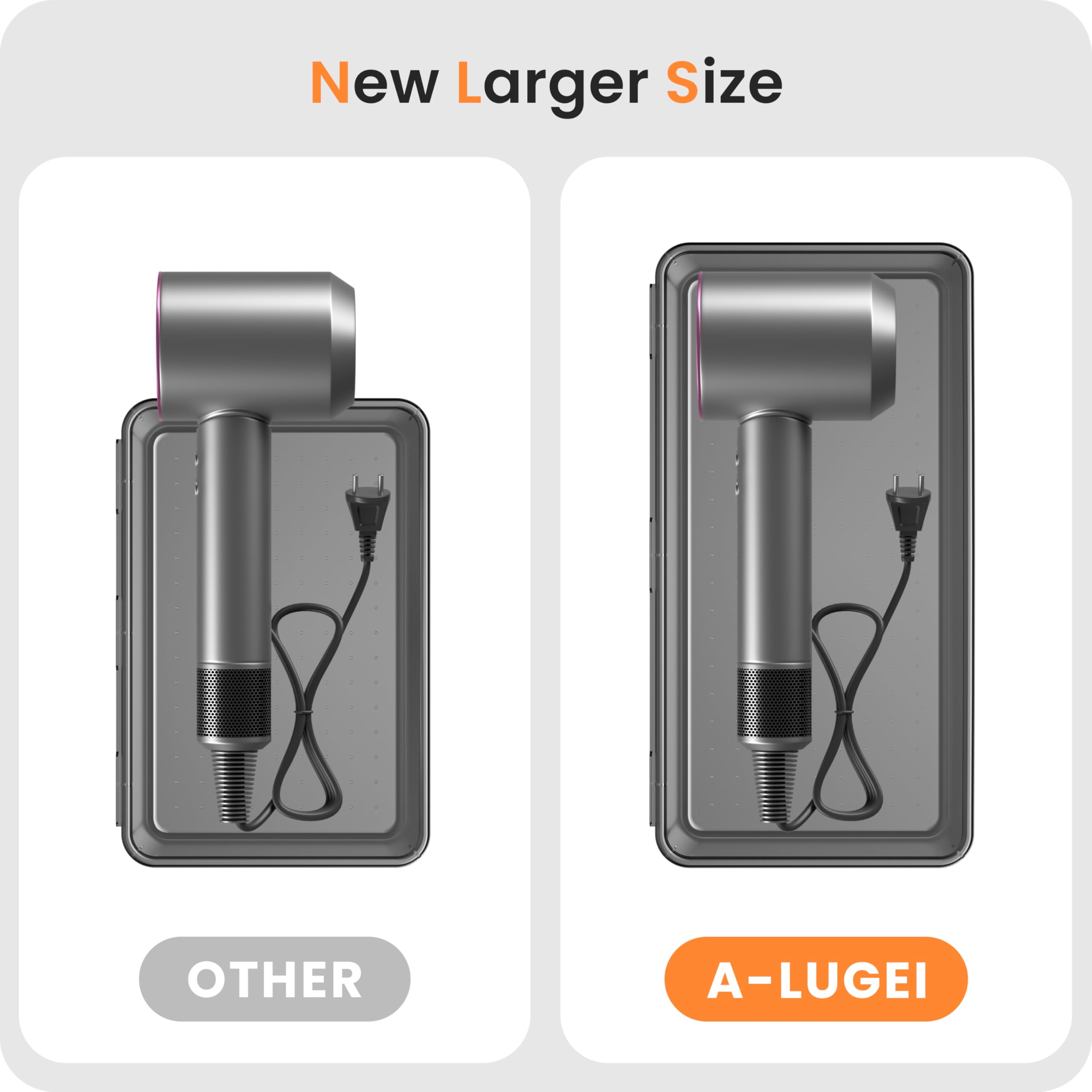 A-LuGei 【Military Grade】 Drawer Organizer,【𝟱𝗦𝗶𝘇𝗲】 Makeup organizer,【Holds 177 Items】 Bathroom Organizers and Storage,Organization and Storage,Desk Drawer Organizer for Vanity【Clear Black】