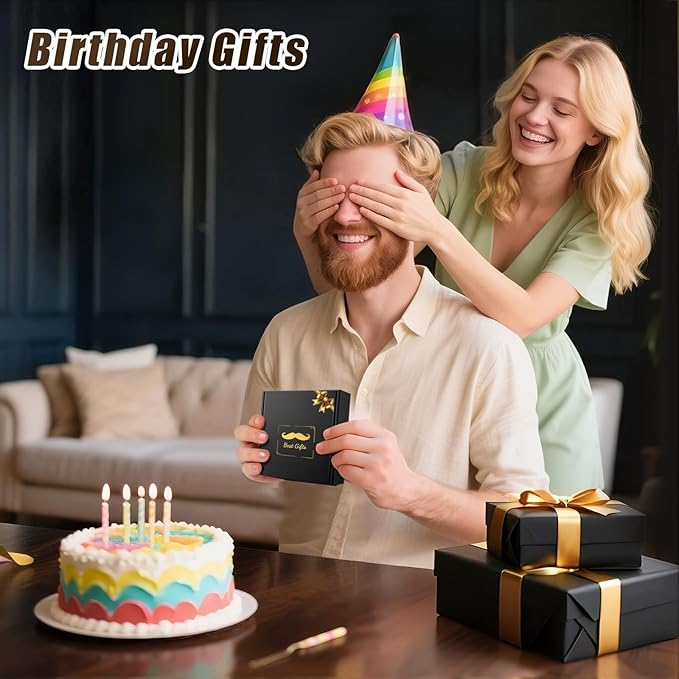 Beard Brush Beard Comb Set, Stocking Stuffers Gifts for Men Beard Care Kit
