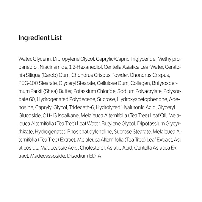 SUNGBOON EDITOR Deep Collagen CICA Tea Tree Overnight Mask, Acne Mask for Redness & Soothing, 2,160,000PPB Collagen + Tea Tree + Centella, Korean Skincare, 4ea, Gifts for Women