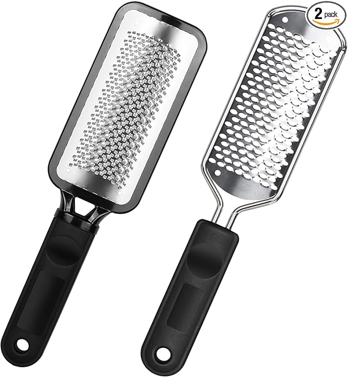 Professional Pedicure File and Callus Remover - Stainless Steel Material, Ergonomic Handle, can Easily Remove Hard Skin, Callus, Dryness, Leaving Your feet Soft and Smooth (Home/Salon use)
