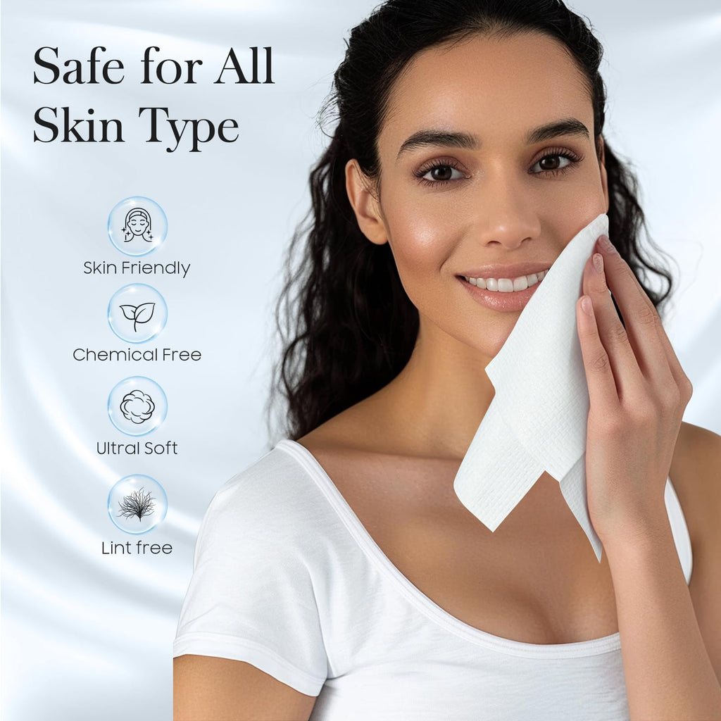 Fygrip 4 Pack of 50 count XL Disposable Face Towels 10” x 12”