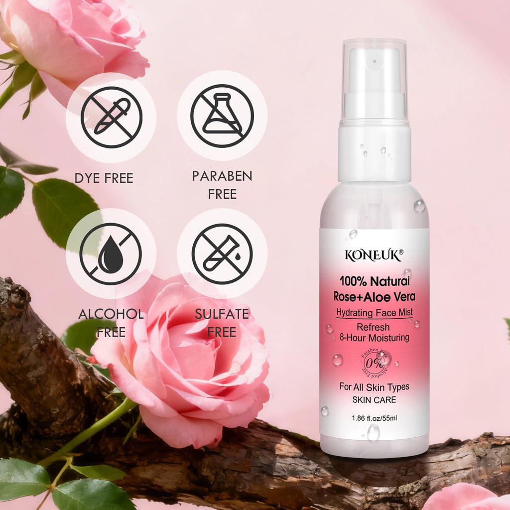 Skincare Refreshing Face Mist Kit-Long Hydration and Soothing Facial Spray