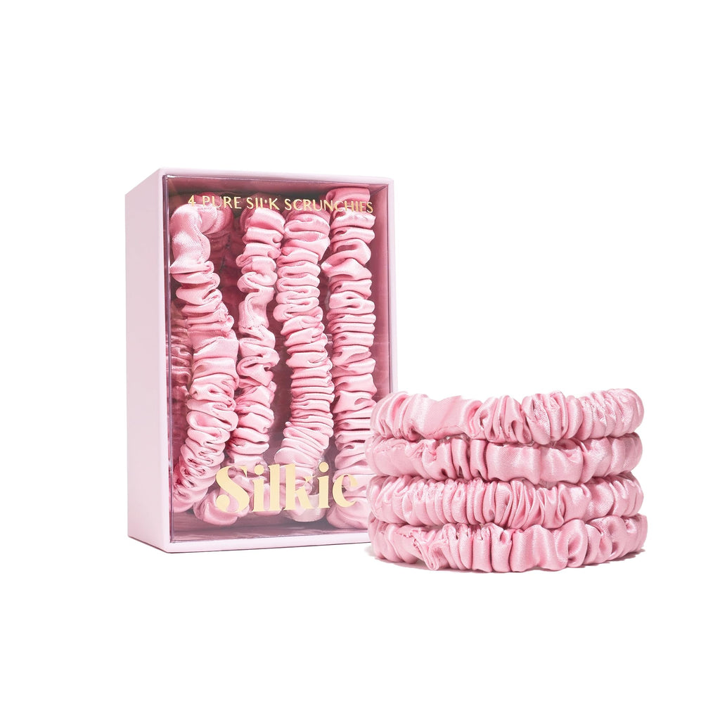 SILKIE x4 Set 100% Pure Mulberry Silk (Pink Sorbet)