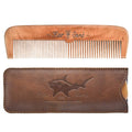 Menesia Wooden Hair Comb for Men & Boys, Wood Beard Comb