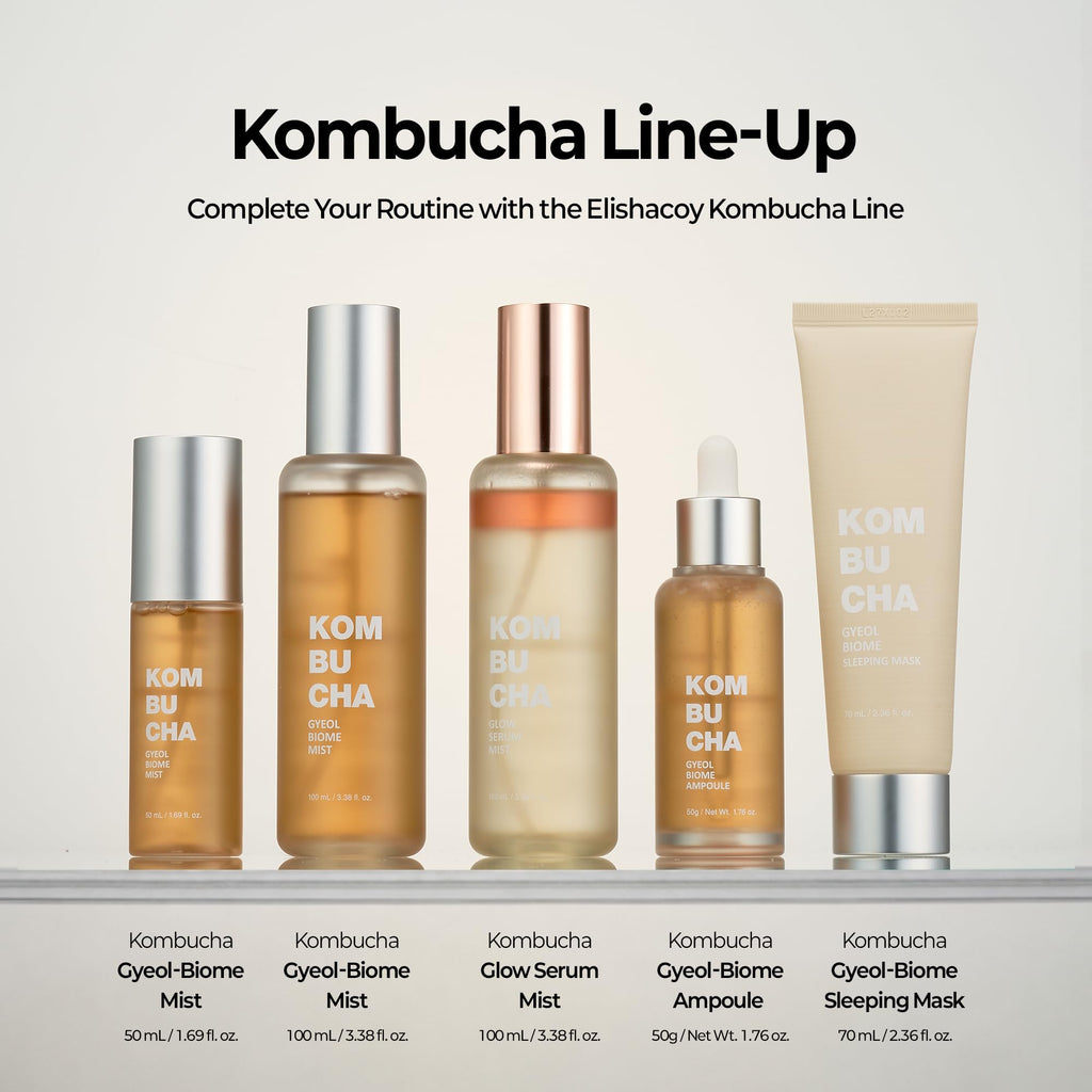 Elishacoy Kombucha Gyeol-Biome Face Mist, Hydrating Facial Spray, 100ml