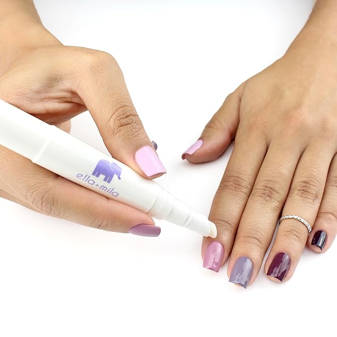 ella+mila Cuticle Oil Pen with Vitamin E - Travel Size Nail & Cuticle Care