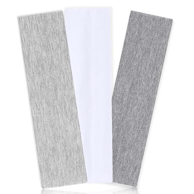 Headbands for Women Non Slip Head Bands for Women's Hair cute elastic womens headbands Soft Cotton Cloth Fashion floral headband for women for Daily Workout Sports Running Yoga