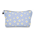 Aiphamy Cute Travel Makeup Bag Cosmetic Bag Small Pouch Gift for Women (Daisy)
