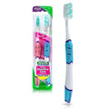GUM Technique Sensitive Care Toothbrush with Quad-Grip Handle, Full Head & Ultra Soft Dome Trim Bristles for Plaque Removal that’s Gentle on Gums, 2 Count