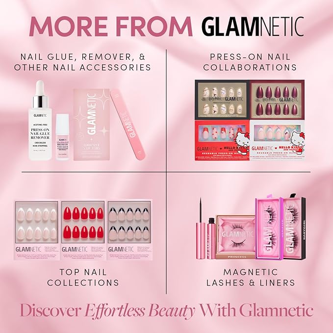 Glamnetic 2-in-1 Cuticle Oil | Nourishing Cuticle Serum & Cuticle Pusher For Healthy Nails | Overnight, Hyaluronic Acid - 0.31 Oz