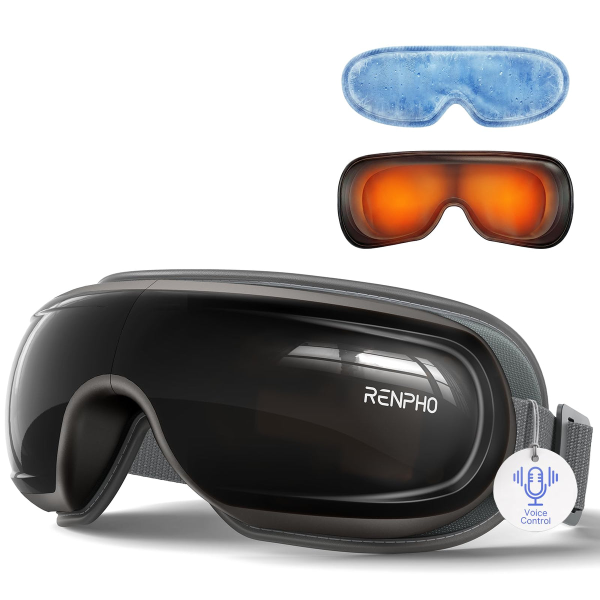 RENPHO Eyeris 3 Eye Massager with Heat and Cooling, Massaging Eye Mask