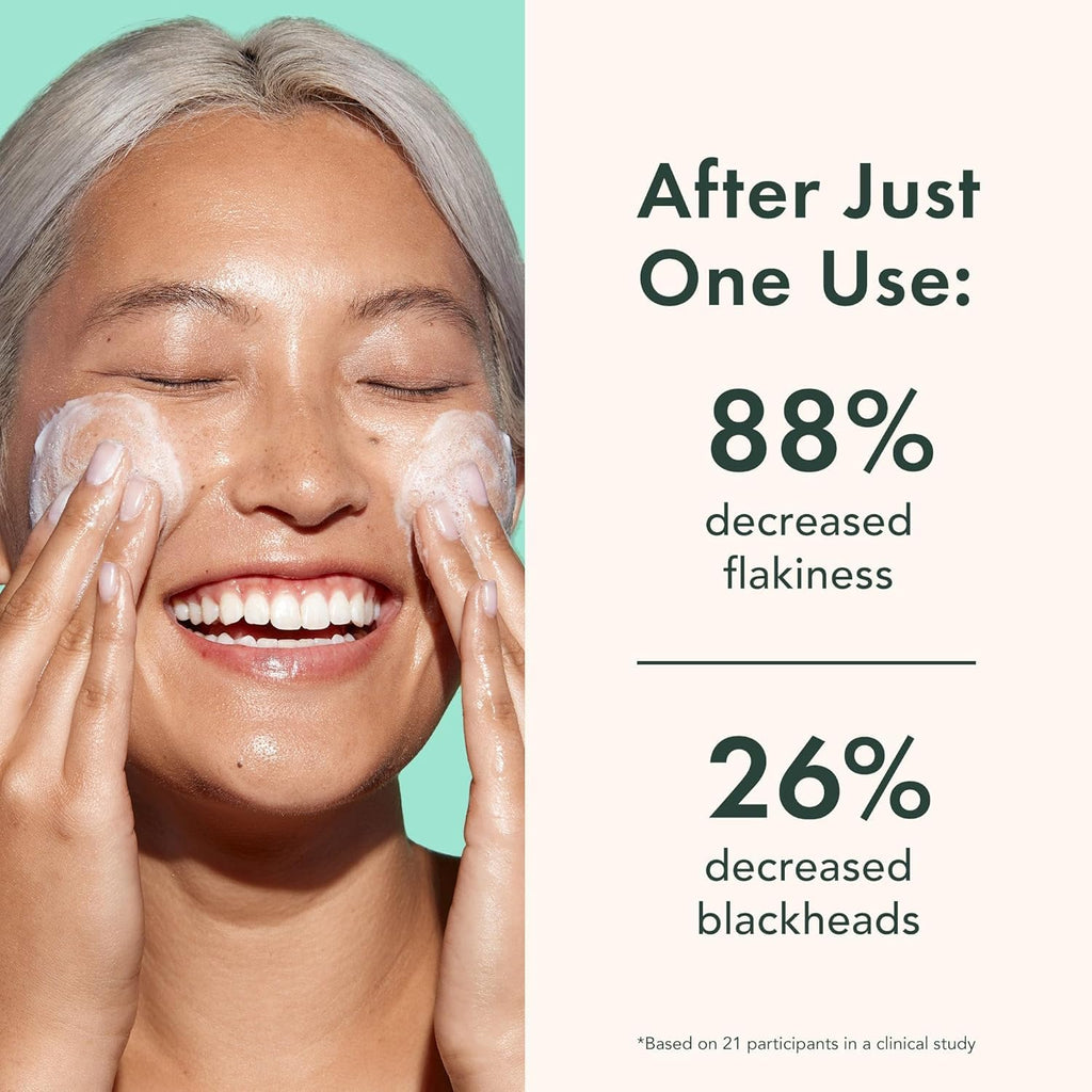 Rael Miracle Clear Facial Cleanser Face Wash (Exfoliating Cleanser, 5.1 oz)