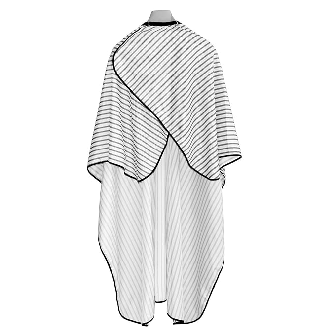 TONGTLETECH Barbers Cape Hairdressing Gown – Waterproof Professional Hairdressers Salon Cape Cloth Hair Cutting Apron for Hair Styling,Cuts and Colors - 63" x 57"