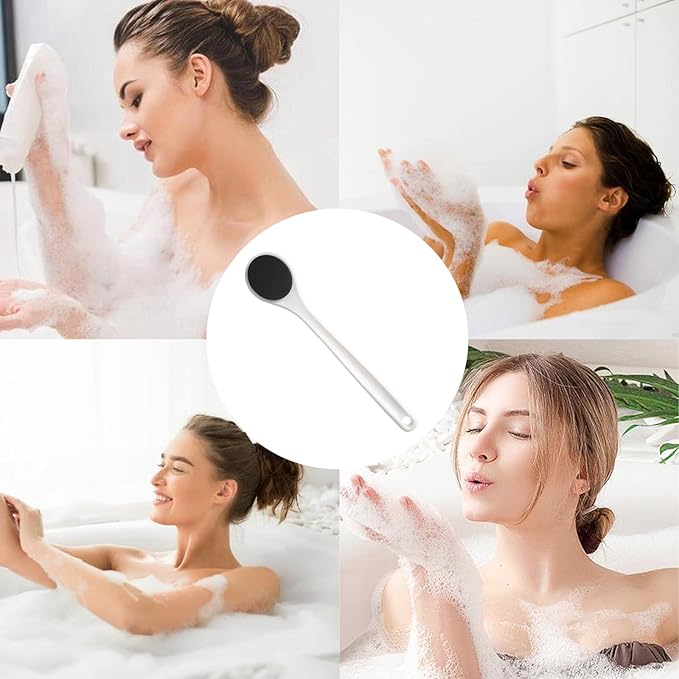 Yinluluna Back Lotion Applicator, Long Handled Sponge for Lotion & Cream