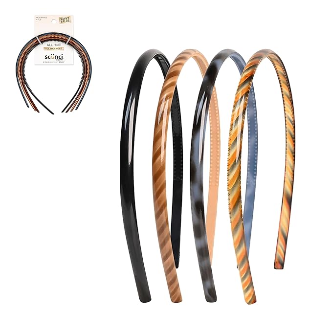 Scünci Effortless Beauty No-Damage Skinny Headbands