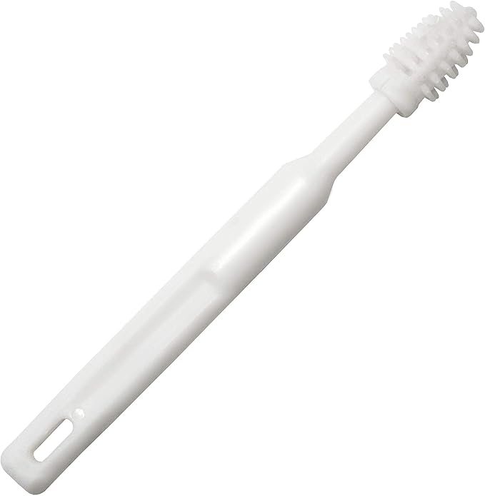 Rehabilitation Advantage Gum, Teeth, & Tongue Massage Brushes, Set of 4,White