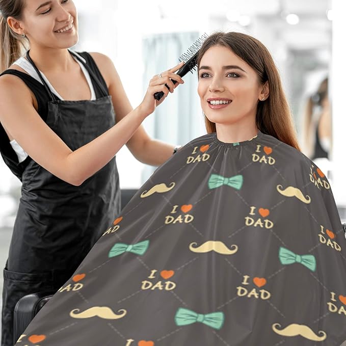 Stylish Barber Cape - Unisex Hair Cutting Apron for Men & Women