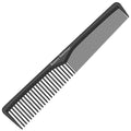 Bardeau Essentials Professional 7 Inch Black Carbon Fiber Anti Static Chemical And Heat Resistant Comb For All Hair Types | Fine and Wide Tooth Comb For Men and Women