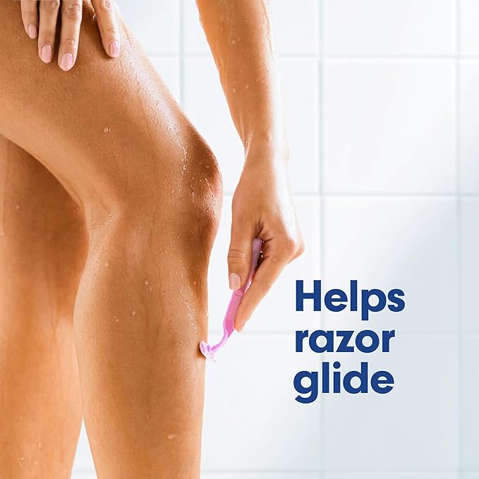 Softsoap Moisturizing Body Wash and Shave Gel, Helps Razor Glide, Creamy Strawberry Scent, 20 fl oz
