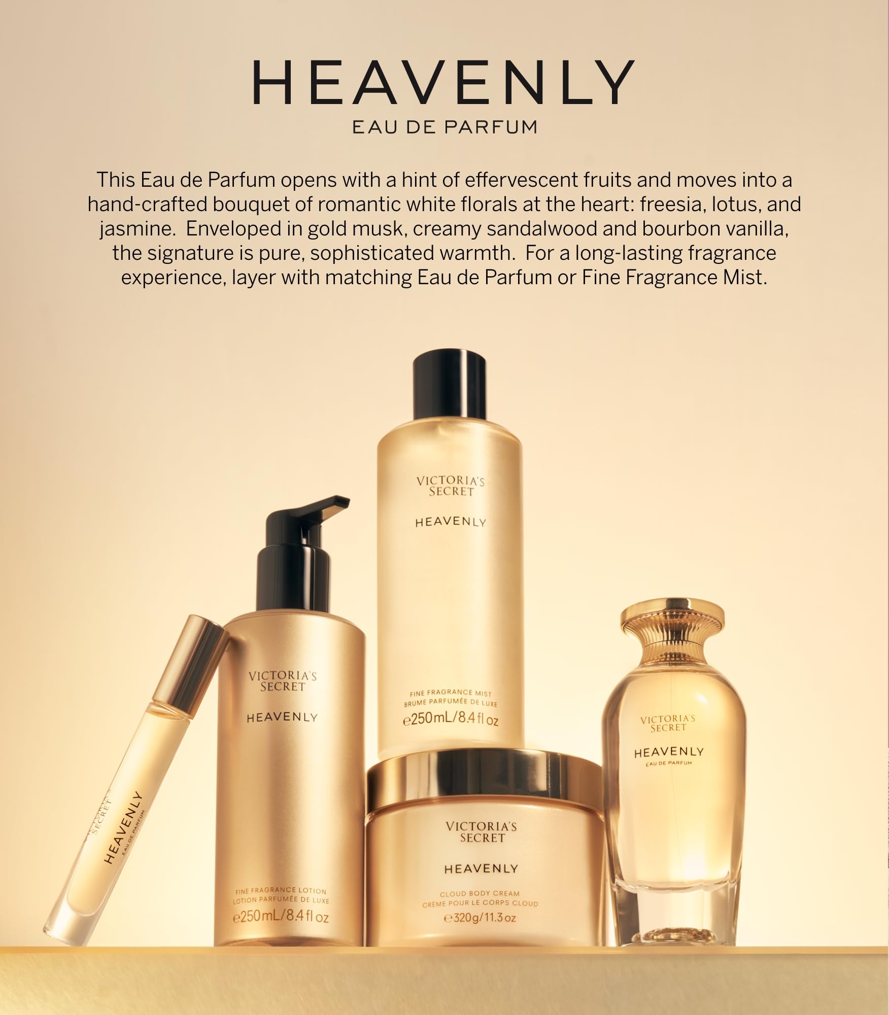 Victoria's Secret Heavenly Fine Fragrance Lotion, 8.4oz.