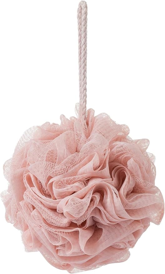 KAKOOI Bath Sponges, Shower Loofah for Body Exfoliation(1 pcs, Pink)