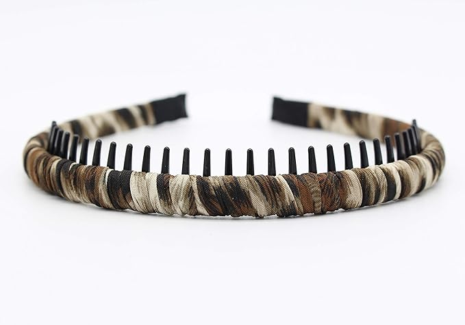 JOBAND Fashion Comfy Headbands - Short Hair Bands (Teeth Comb,Hoop) - Not Easy To Break (4 Colors)