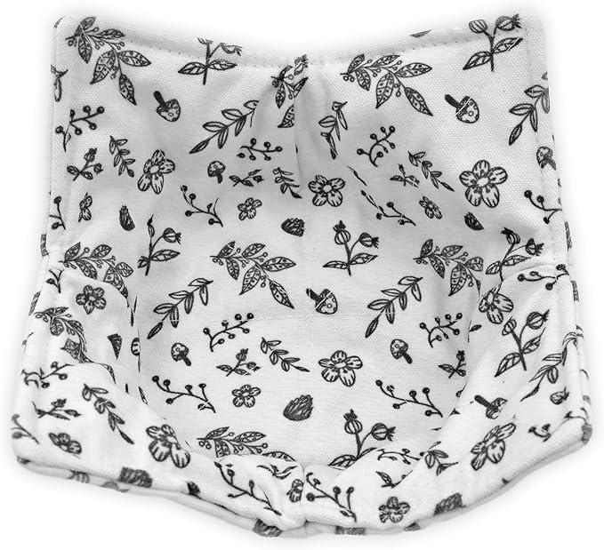 ROGITU Cotton Microwavable Bowl Cozy, Microwave-Safe Hot Bowl Holders, Soup Bowl Cozy Bowl Hot Pads (T)