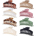 laxizar 8 Pack Claw Clips Hair Clips for Women Girls Large Bandana Clips Strong Hold Hair Jaw Clips