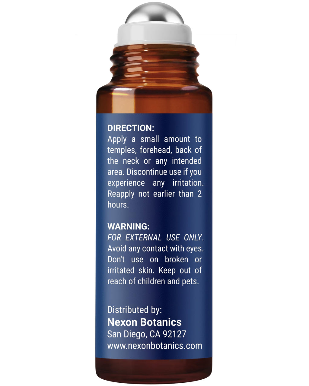 Lavender Essential Oil Roll-On 10 ml - Pure & Natural Blend for Skin Care